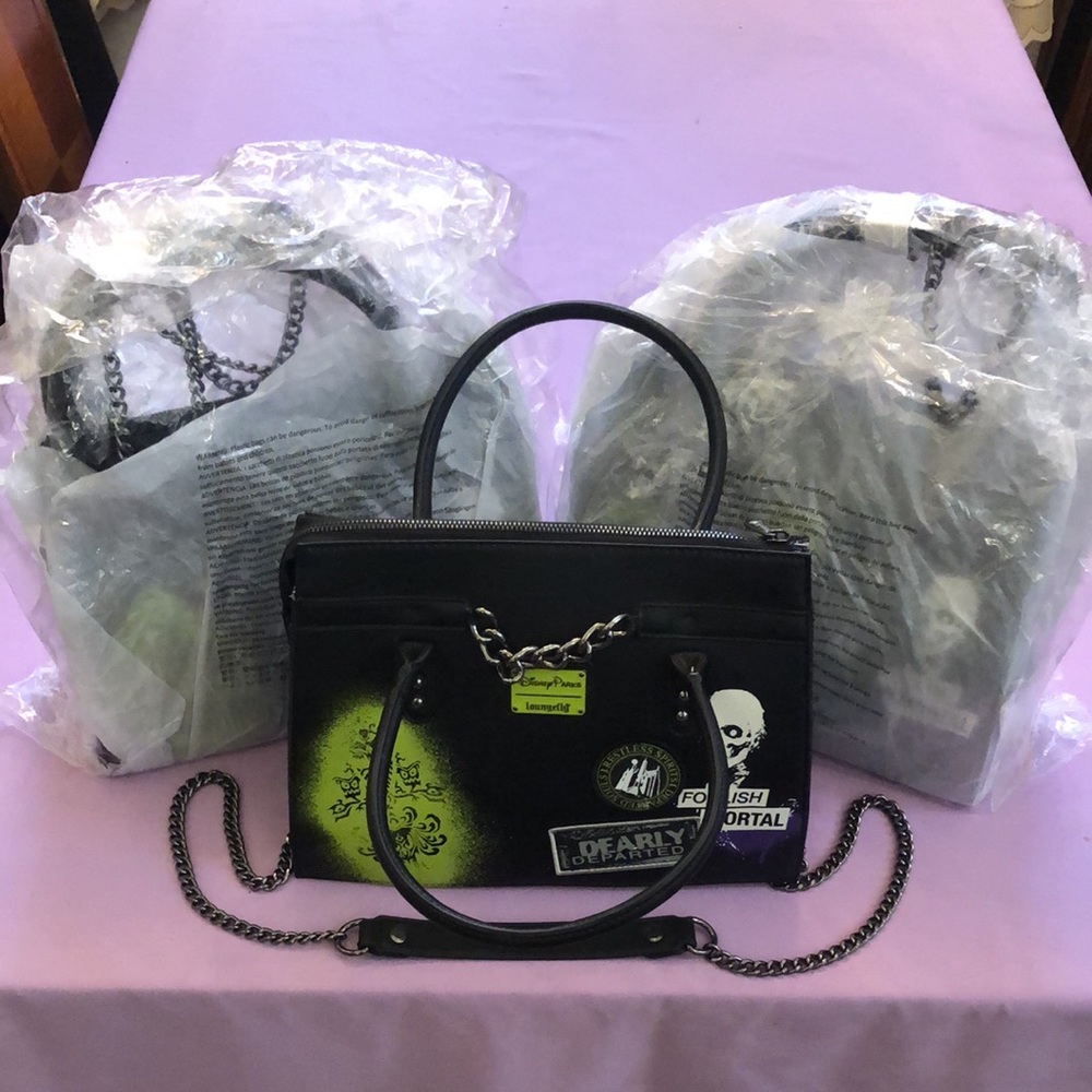 Haunted Mansion, Disney “Loungefly” NEW, bags with original tags & wrapping.